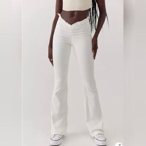 Urban outfitters v-front flare jeans!!!